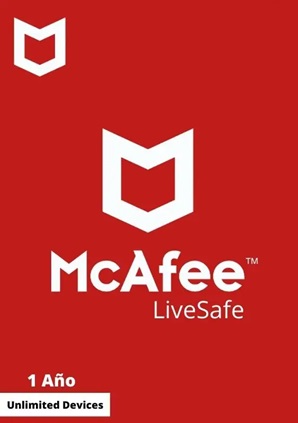 Licencia McAfee LiveSafe multiples dispositivos