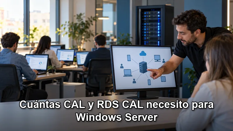 Cuántas CAL y RDS CAL necesito para Windows Server