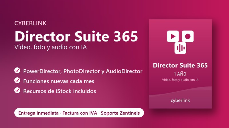 Licencia CyberLink Director Suite 365
