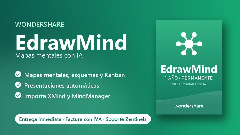 Licencia Wondershare EdrawMind