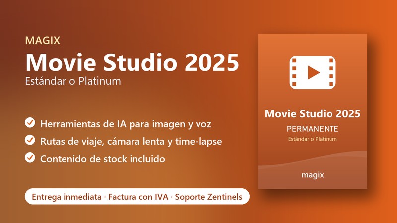 Licencia MAGIX Movie Studio 2025