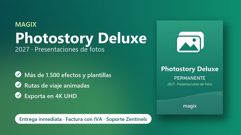 Licencia MAGIX Photostory Deluxe 2027