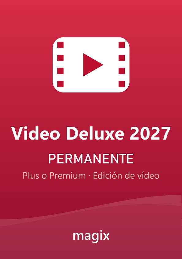 Licencia MAGIX Video Deluxe 2027