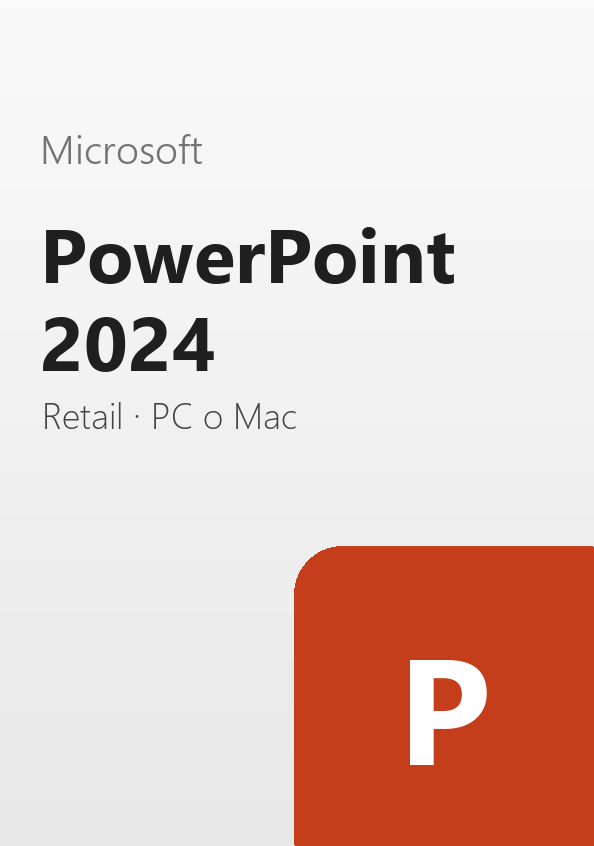 licencia powerpoint 2024 – retail – vinculado a cuenta microsoft